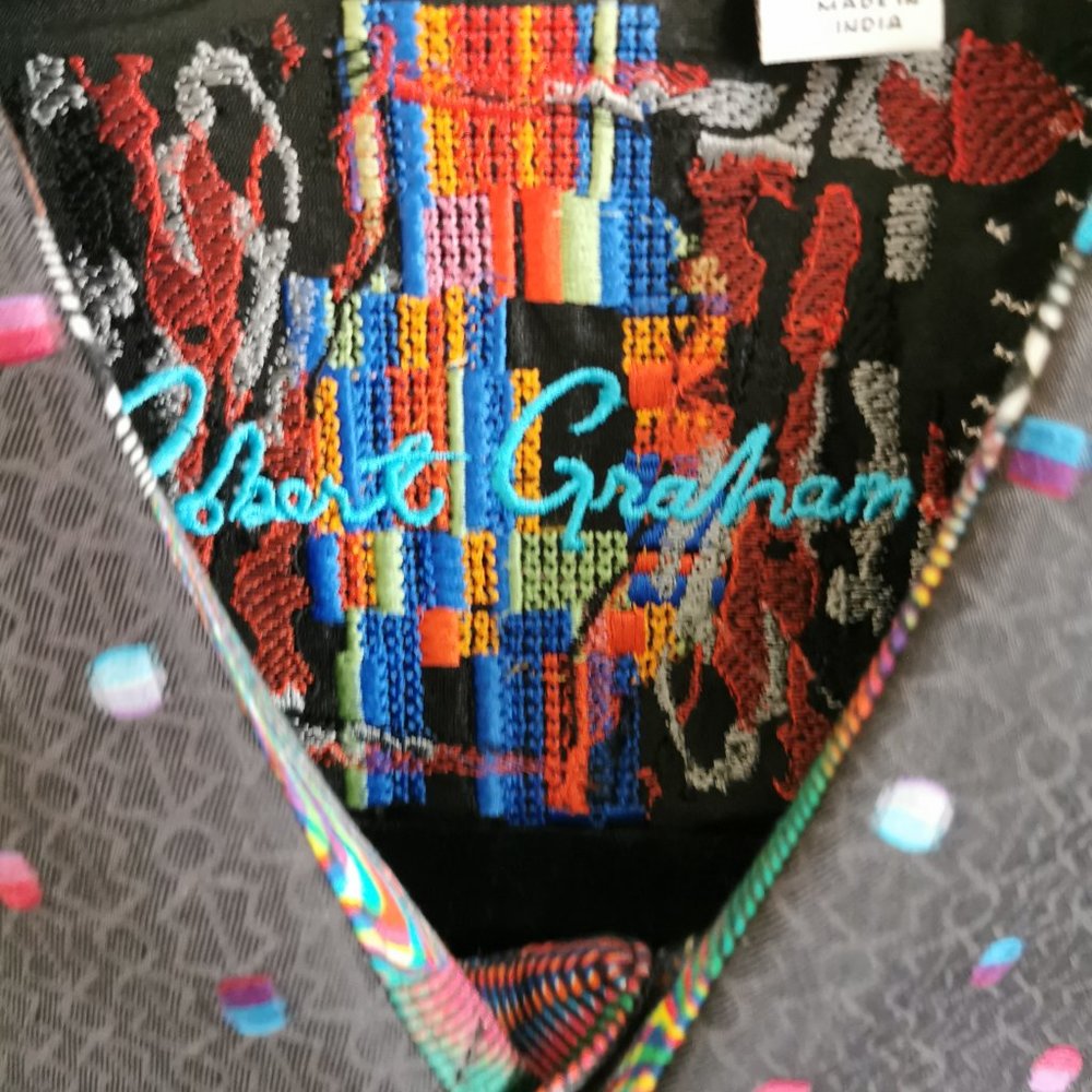 NWT Robert Graham Orion Arm Classic Fit Shirt - Picture 4 of 7